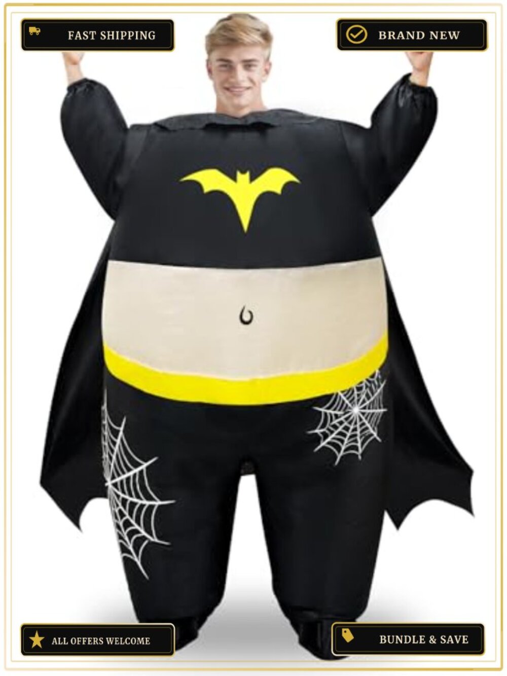 Chubby Inflatable Costume Adult Cosplay Party Halloween